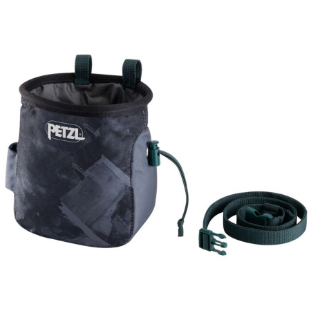 Kreidebeutel Petzl Saka grau Dark Gray