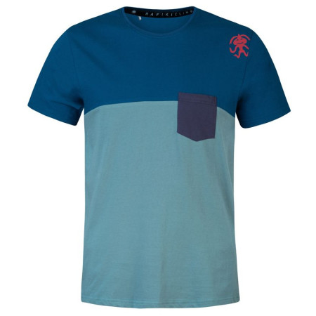 Herren-T-Shirt Rafiki Grab Lt grün/blau north atlantic/ensign