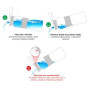 Kindertrinkflasche Ion8 Leak Proof Rainbows 500 ml