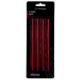 Zeltheringe-Set Trimm kolík V-PEG - D17 - sada 4 ks rot bordo anodized