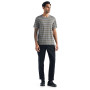 Herren-T-Shirt Icebreaker Mens Wave SS Tee Stripe