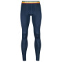 Herreunterhose Ortovox 185 Rock'N'Wool Long Pants M blau deep ocean