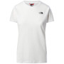 Damen-T-Shirt The North Face S/S Simple Dome Tee weiß TnfWhite