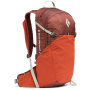 Rückengröße des Rucksacks: M/L / Farbe: rot
