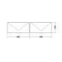 Seitenwand Robens Windscreen Tarp