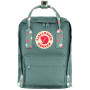 Rucksack Fjällräven Kanken Mini 7 grün/dunkelgrau Frost Green-Confetti Pattern