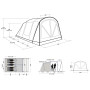 Aufblaszelt Outwell Nashville 5 Air TC