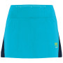 Damenrock Karpos Lavaredo Run Skirt hellblau Blue Atoll/Sky Captain