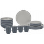 Geschirrset Brunner Lunch Box Trilogy Grey