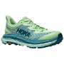 Damen Laufschuhe Hoka Mafate Speed 4 hellblau Lime Glow / Ocean Mist