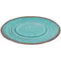 Teller-Set Bo-Camp Breakfast plate Halo 4 ks türkis aqua