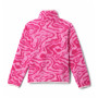 Kinder-Sweatshirt Columbia Helvetia™ II Printed Half Snap Fleece Guava pink Topo