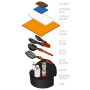 Kochset GSI Outdoors Crossover Kitchen Kit