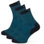 Socken Warg Happy Merino M Mini Mix 3 pack schwarz/blau Black/Blue