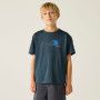 Kinder-T-Shirt Regatta Alvarado Night Sky