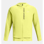 Herren Windjacke Under Armour Outrun the Storm Jacket hellgrün Lime Yellow / Marine OD Green / Reflective