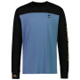 Herren-Funktionsshirt Mons Royale Yotei LS blau/schwarz Black / Blue Slate