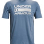 Herren-T-Shirt Under Armour Team Issue Wordmark SS hellblau MineralBlue//ModGray