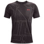 Herren-T-Shirt Under Armour Breeze 2.0 Trail Tee grau Jet Gray / Stone / Beta