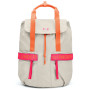 Dívčí batoh do školy Under Armour Favorite Backpack grau Fog / Orange Blast / Pink Shock