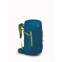 Kinderrucksack Osprey Jet 28 blau blue spikemoss/lemongrass