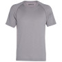 Herren-T-Shirt Icebreaker M Motion Seamless SS Crewe grau SlateHeather