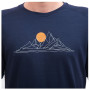 Herren-Funktionsshirt Sensor Merino Blend Moon