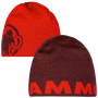 Mütze Mammut Logo Beanie rot MagmaMerlot