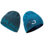 Mütze Mammut Logo Beanie blau WingTealSapphire