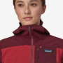 Damen-Softshell-Jacke Patagonia R1 CrossStrata Hoody
