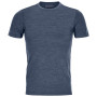 Herren-Funktionsshirt Ortovox 120 Tec Mountain T-Shirt M dunkelblau BlueLake