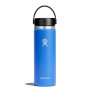 Thermoflasche Hydro Flask Wide Mouth 20 oz blau/schwarz Laguna