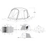 Aufblaszelt Outwell Montana 4 Air