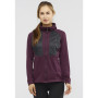 Damen-Sweatshirt Salomon Grid Mid Fz W