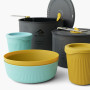 Geschirrset Sea to Summit Frontier UL Two Pot Cook Set 2P 6 Piece