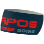 Stirnband Karpos Pelmetto Headband blau/rot Midnight/Fiery Red/Smoke