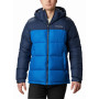 Herren-Winterjacke Columbia Pike Lake Hdd Jkt blau BrightIndigoCollegiateNavy