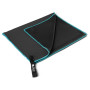Kühlendes Handtuch Zulu Cool Towel schwarz/blau Black/Aqua