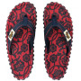 Flip-Flops Gumbies Islander Flip-Flops - Red & Blue Rose