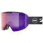 Skibrille Uvex Evidnt Attract schwarz Black/Ruby