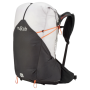 Rückengröße des Rucksacks: M / Farbe: schwarz/weiß