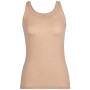 Damenunterhemd Icebreaker Wmns Siren Tank beige praline