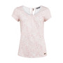 Damen-T-Shirt Chillaz Hide The Best Flower weiß/orange coral melange
