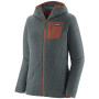 Damen Funktions-Sweatshirt Patagonia R1 Air Full Zip Hoody
