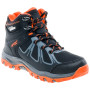 Kinderschuhe Hi-Tec Nero Mid WP Jr schwarz Black/DarkGrey/Orange