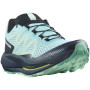 Damen Laufschuhe Salomon Pulsar Trail blau Blue Radiance / Carbon / Yucca