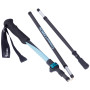 Trekkingstöcke Warg Compact Carbon schwarz/blau black/blue
