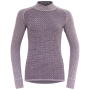 Damen-Funktionsshirt Devold Kvitegga Merino 230 Cross Neck