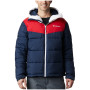 Herrenjacke Columbia Iceline Ridge Jacket dunkelblau CollegiateNavyMountainRedWhite