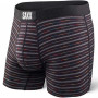 Boxershorts Saxx Vibe Boxer Brief schwarz/rot BlackGradientStripe